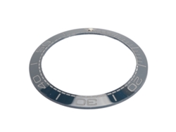 Inserto De Bisel De Cerámica Para Reloj De 41,5 Mm, Base Azul Marino Con Dígitos Blancos, Accesorio De Repuesto.