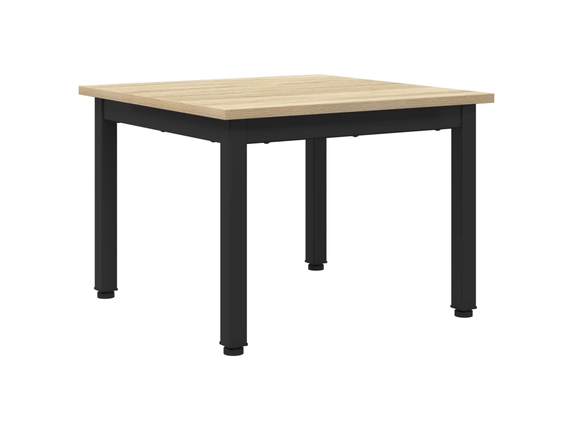 Mesa de centro Sonoma de madera procesada MAISON EXCLUSIVE 50x50x36 cm