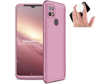 Carcasa y Popsocket Oppo A15 Slim armor 360º