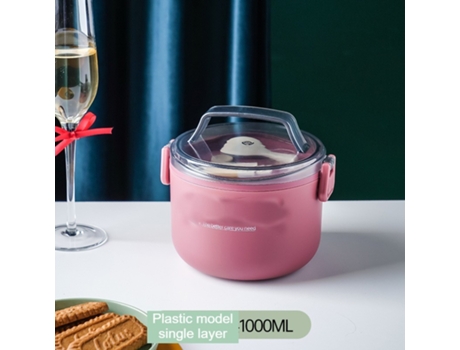 Fiambrera Bento a Prueba de Fugas para Adultos-Verde Oculto EVELTEK Plasticxlayer