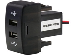 Cargador Usb Para Coche De 5v 2.1a, Accesorios Para Camiones Stralis Hi-way Eurocargo