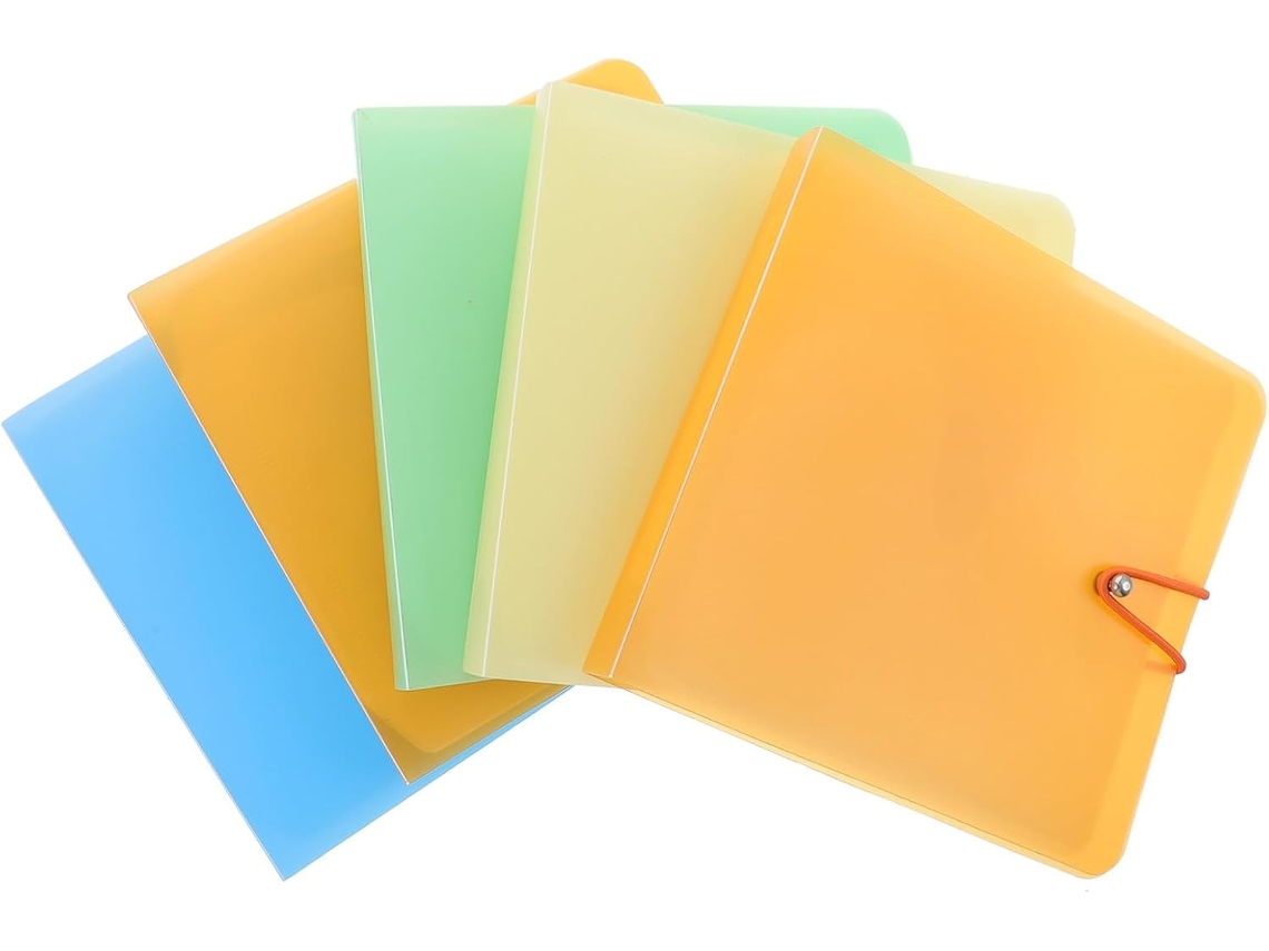 Organizador De Estuches Para Cd/dvd De 5 Piezas Con Ranuras Y Protección Contra Arañazos Y Humedad.
