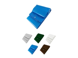 Toldo Reforzado Impermeable | Lona Multiusos | Con Ojales | Resistente | Interior Y Exterior Azul 4x6m.