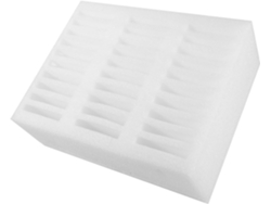 Caja De Almacenamiento De Espuma Con Múltiples Compartimentos Para Teléfono Móvil, Soporte Versátil.