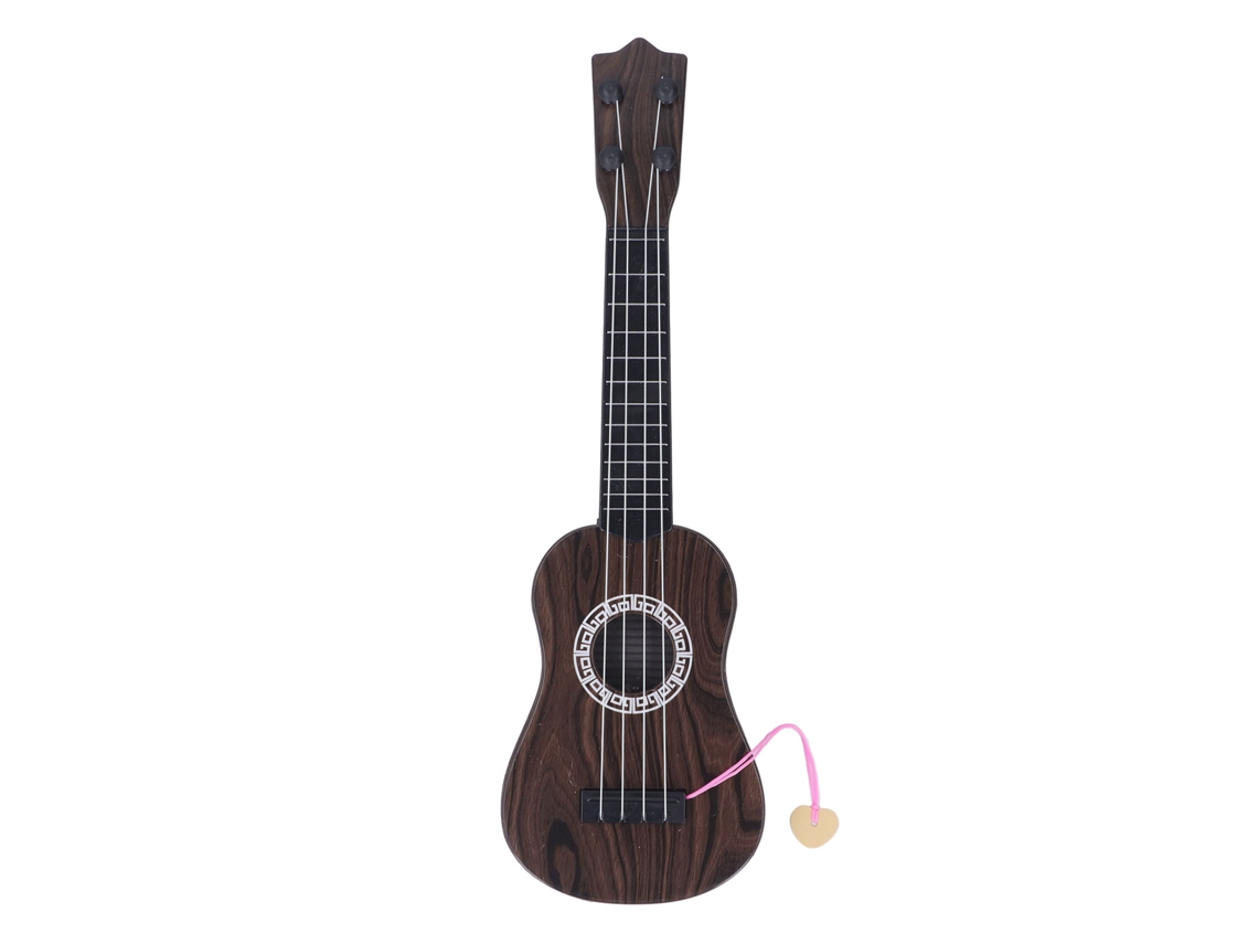 Ukelele de juguete Walshlxq para niños, instrumento musical con luces y simulación para tocar, tipo niño/niña 2