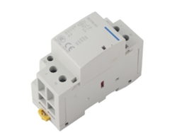 Contactor De Ca Doméstico 2p 63a Para Montaje En Riel Din 1no 1nc 24v