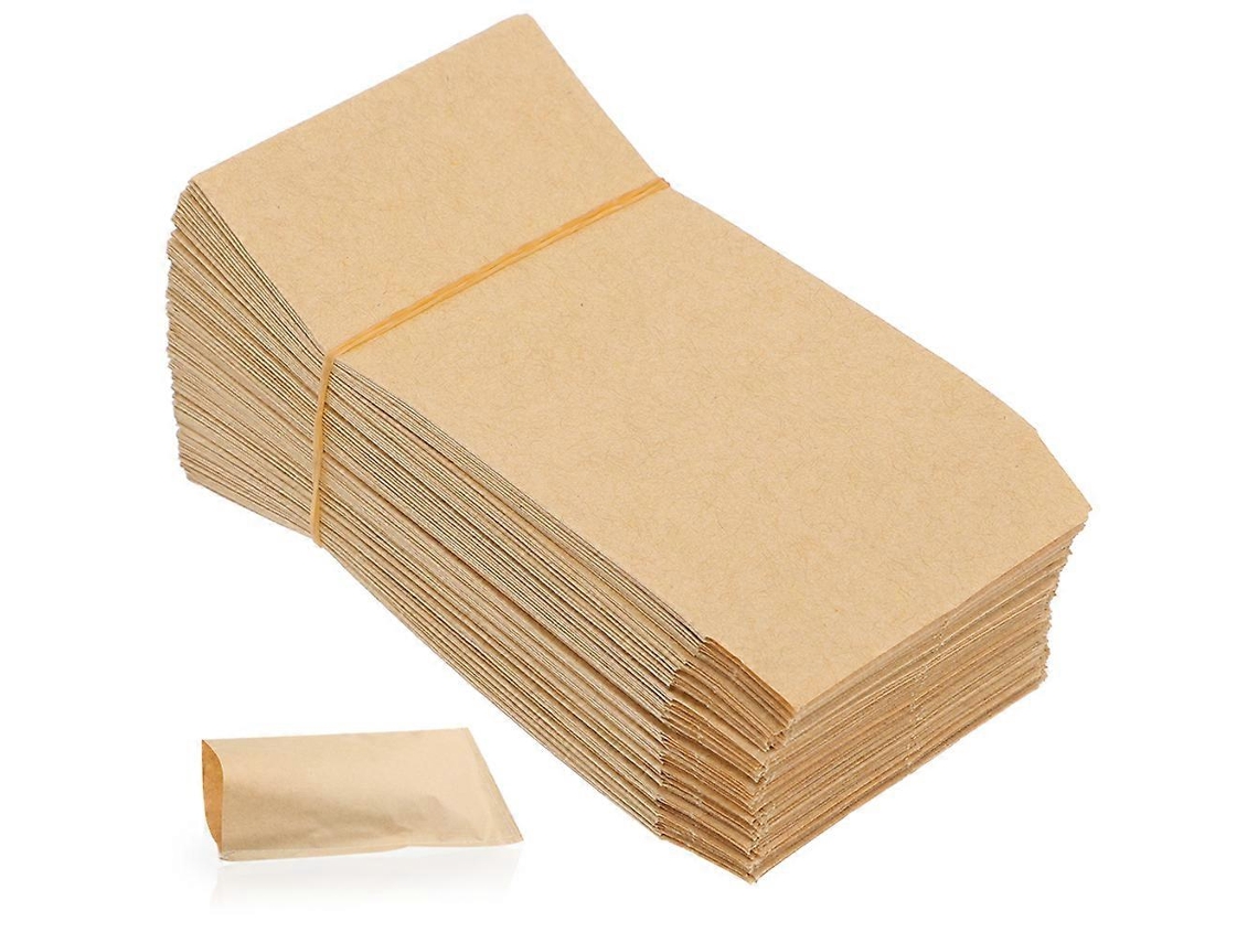 100 Unidades De Bolsas De Papel Kraft Vintage Para Maíz, Trigo, Arroz, Embalaje, Bolsa De Almacenamiento, Bolsa De Polen Para Granja De Maíz Webake