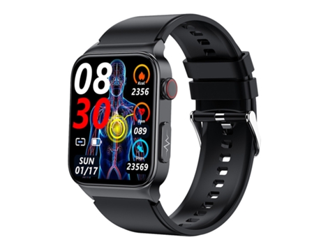 Reloj inteligente, pantalla grande de 1,92 pulgadas, modo multideporte, apto para Android y iPhone, negro VEANXIN