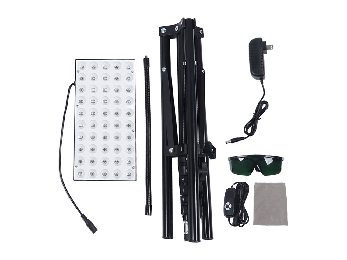 2026-lámpara Led Infrarroja Roja 660nm 850nm Con Soporte Ajustable Para Alivio Muscular En El Hogar