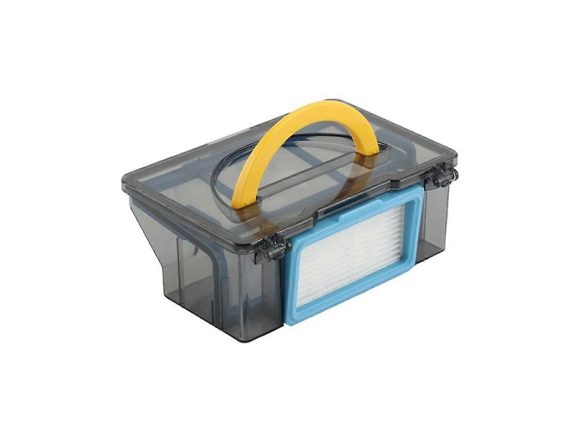 Depósito de polvo para aspiradora robot V5s V3 V5 V5s Pro con filtro HEPA + filtro HEPA eficiente