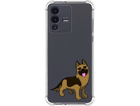 Carcasa para Vivo V23 5G TUMUNDOSMARTPHONE Dibujos Antigolpes Perros 03 Multicolor