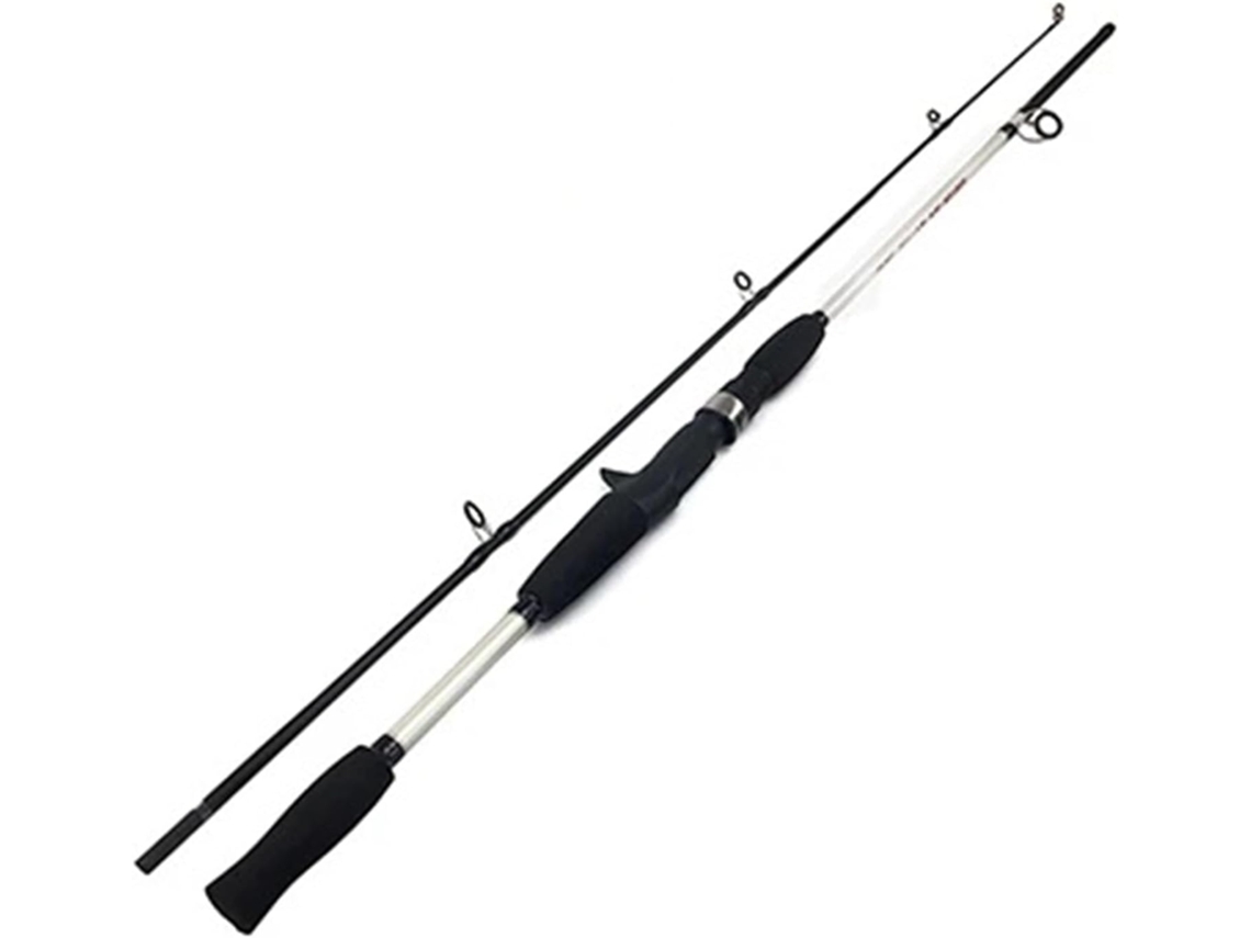 Caña De Pescar Carbono 2 Secciones Para Spinning Y Casting, 1,5 M/1,8 M, Peso Del Cebo: 3-21 G, 1,8 M