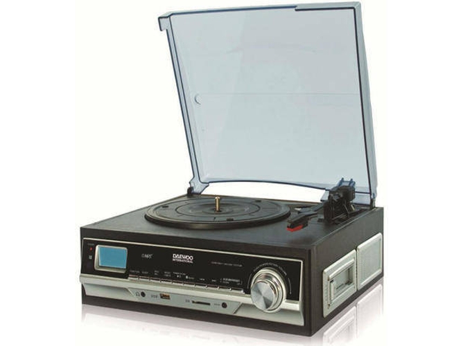 Tocadiscos DAEWOO DTR400 Negro