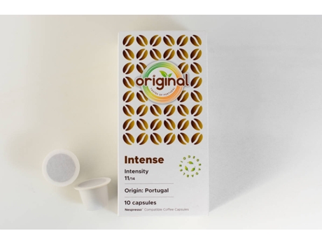 Cápsulas de Café ORIGINAL - TASTES OF PORTUGAL Intense (pack de 15x10 Cápsulas)