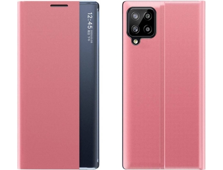 Funda Samsung Galaxy A22 LMOBILE Flip Cover (Rosa)