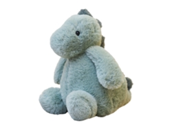 Peluche extra suave y esponjoso de la serie Cupcake. Diseño de dinosaurio. 33 cm.