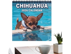 Calendario 2026 | Agenda De 12 Meses Con Temática Canina Semanal Ideal Para Hoteles, Aulas, Escuelas, Viajes