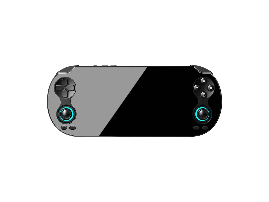 Consola De Juegos Retro Portátil Szsmart Anbernic Rg Vita 5.46" Ips 64gb Android/linux Wifi Bt 30+ Simuladores + Tarjeta De Juegos De 128gb - Negro