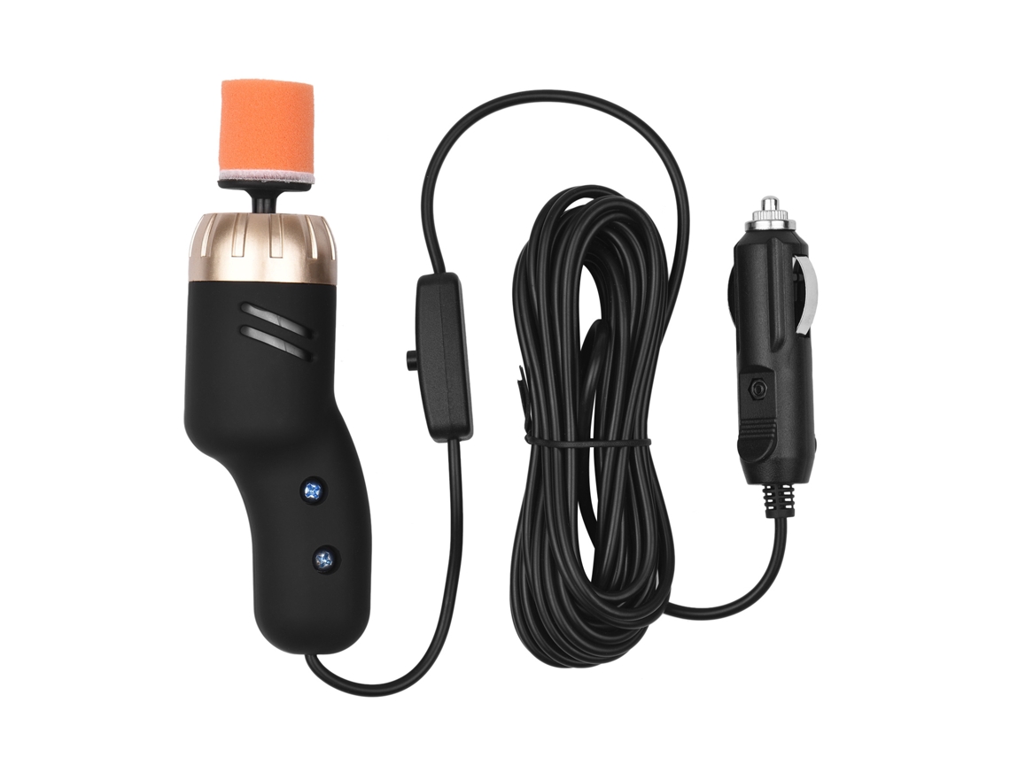 Minipulidora Compacta De 12 V Para Coches, Kit Con Papel De Lija Y Almohadillas Para Reparar Arañazos Y Pulir.