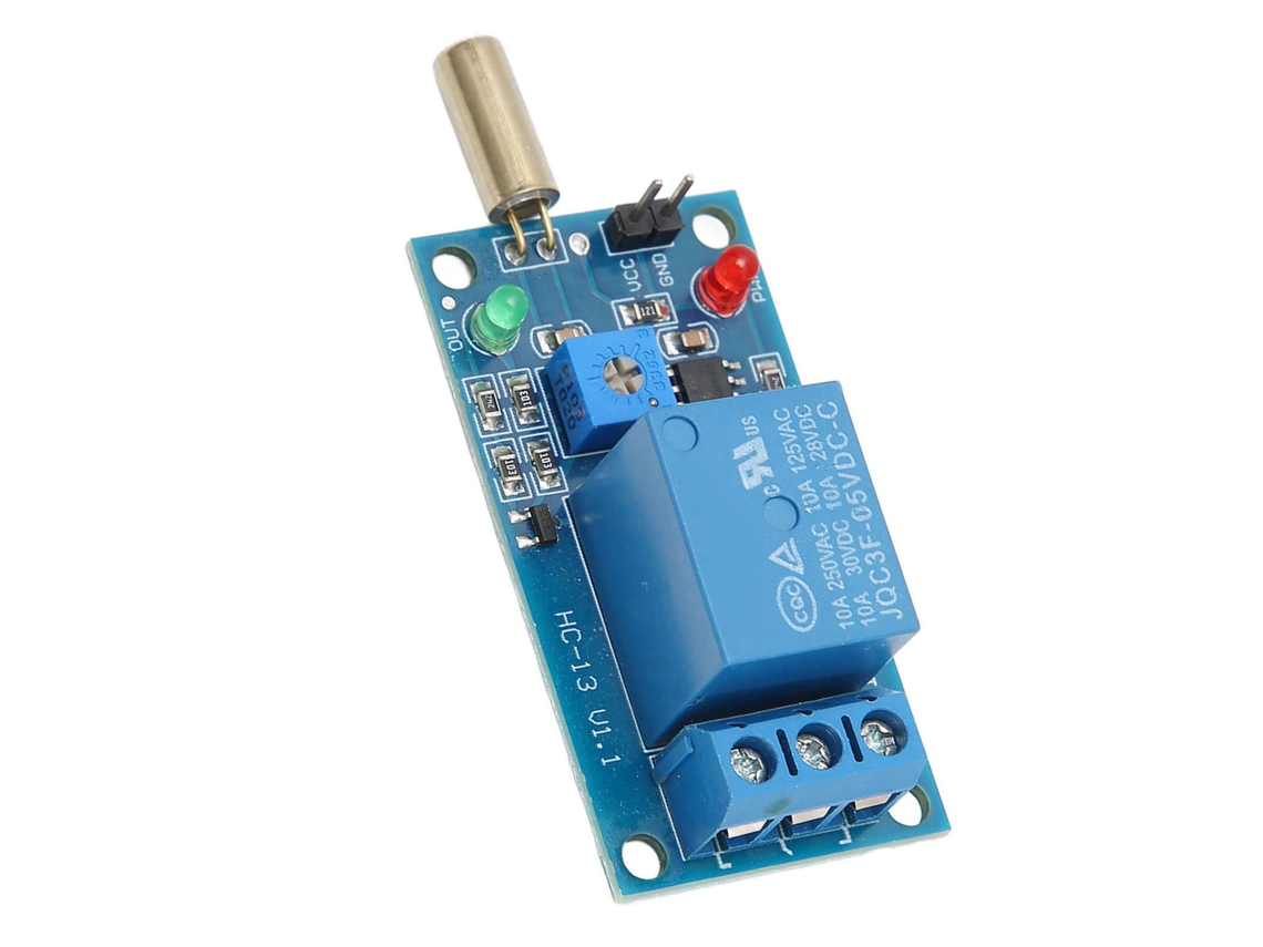 2026yncm-módulo Sensor De Inclinación Ángulo 45 90 Grados Relé Alarma Protección Placa 5v Sw‑520