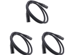 Cable Ethercon Cat6 3x Con Conector Rj45, Compatible Con Ethercon Para Configuraciones