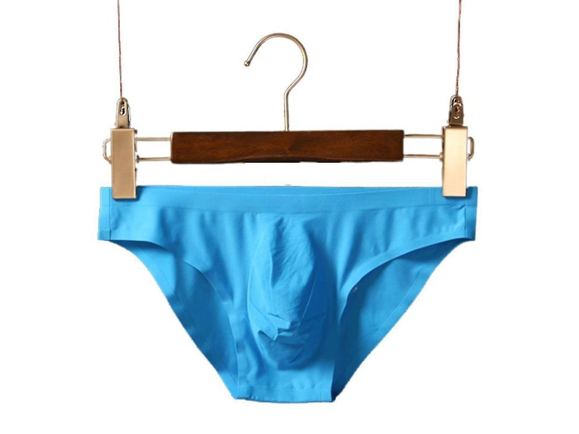 2026-calzoncillos Hombre Sin Costuras De Seda De Hielo Bolsa Protuberante Bajos Sueltos Delgados
