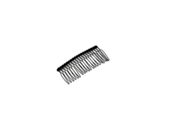 Peineta Flexible Invisible En Forma De U Para Peinar El Cabello De Mujeres Y Niñas, 7,5 Cm