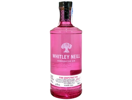 Gin WHITLEY NEILL Whitley Neill Pink Grapefruit Gin (0.7 L - 1 unidad)