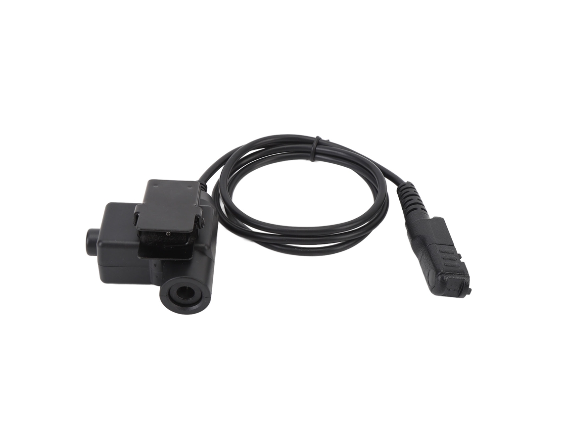 Adaptador U94 Com Plug 6 Pinos E Grampo Crocodilo Para Fones De Ouvido Conector Xpr 3300 3500 P6600 6620