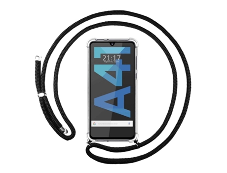 Carcasa Samsung Galaxy A41 TUMUNDOSMARTPHONE Colgante Negro
