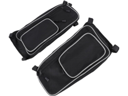 Bolsa Para Carenado De Parabrisas De Motocicleta, Estuche Multiusos, Almacenamiento Práctico, Material De Cuero Sintético Pu.