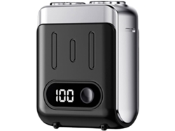 Afeitadora Eléctrica Portátil De Viaje Con Pantalla Digital, Para Barba, Herramienta De Afeitado, Ideal Para Viajes.