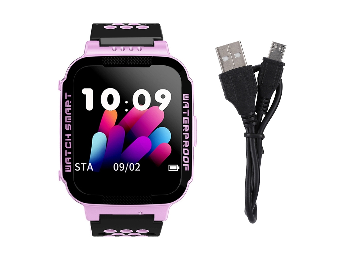Reloj Inteligente Para Niños (posicionamiento, Pantalla Grande De 1,44 Pulgadas, Resistente Al Agua, Cámara)