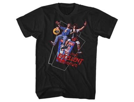 Camiseta ROCKINSTONE de la excelente aventura de Bill y Ted (XL)