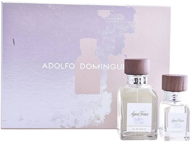 Cofre ADOLFO DOMINGUEZ Agua Fresca Edt Spray 120 ml + Edt Spray 30 ml