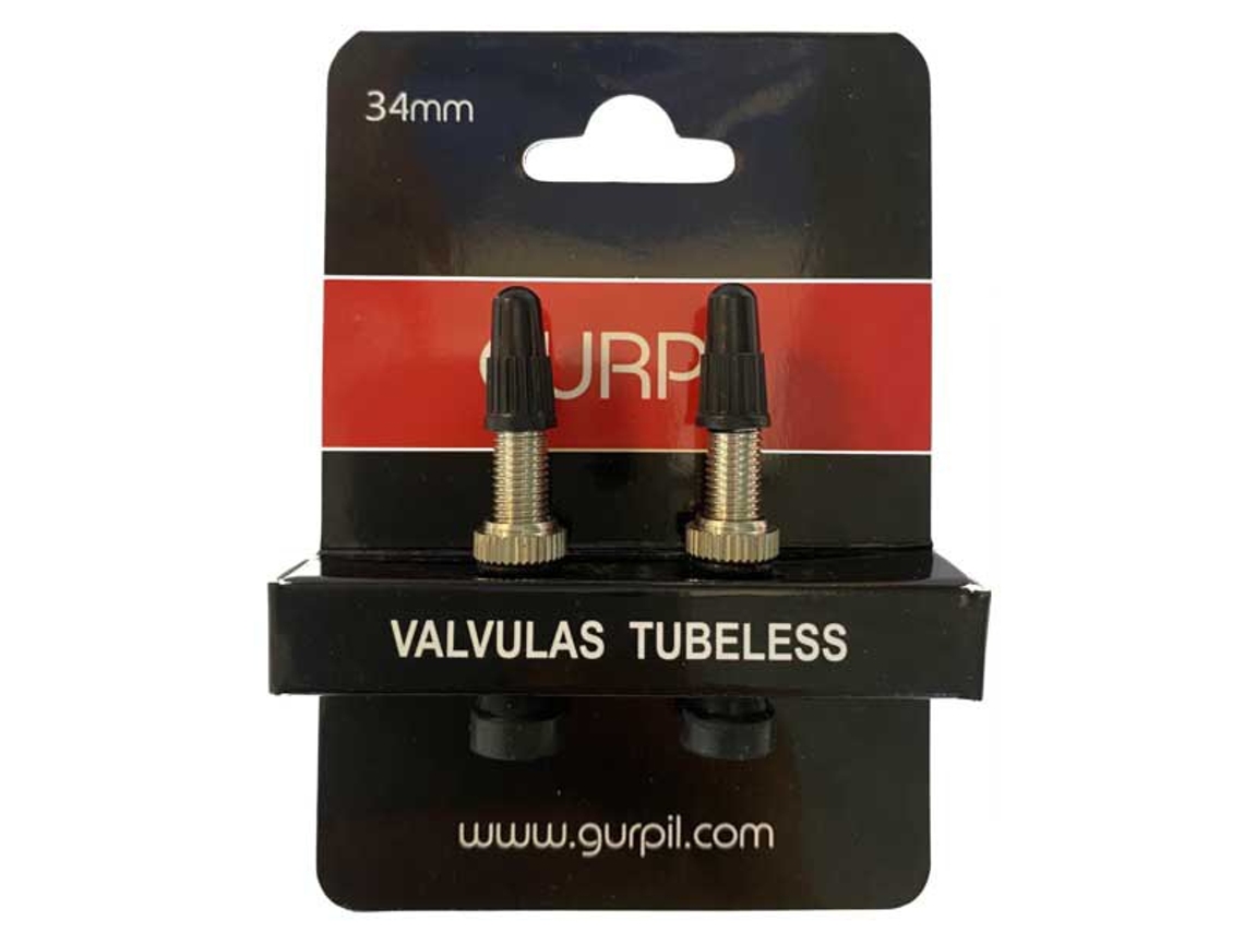 Válvulas Presta Tubeless 2 Unidades Transparente 34 Mmgurpil