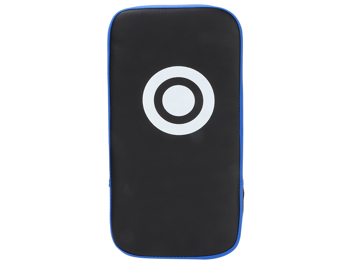 Objetivo en forma de arco para patadas y puñetazos, entrenamiento de taekwondo, boxeo y karate, saco de boxeo, pies (azul/negro)