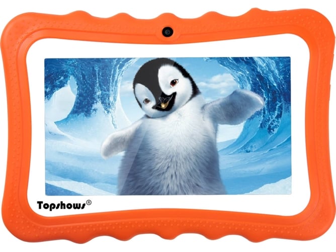 Tablet para Niños TOPSHOWS X1 (7" - 16GB - 1GB RAM - Wi-Fi - Naranja)