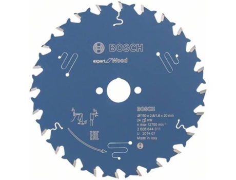 Disco de Sierra Circular BOSCH Expert para Madera 150x20x2.6 mm - 24