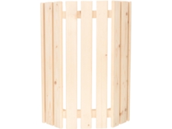 Protector De Lámpara De Sauna De Pino Blanco Finlandés, Accesorio De Iluminación De Madera Natural