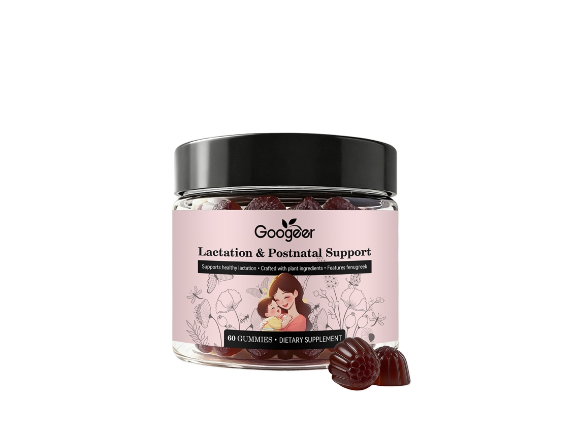 Gomitas nutricionales posparto para la lactancia