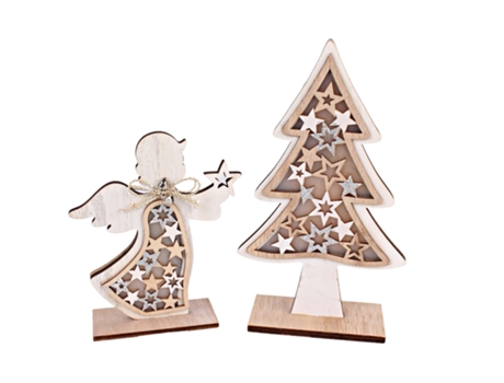 Set de 2 adornos de Navidad LPM Christmas