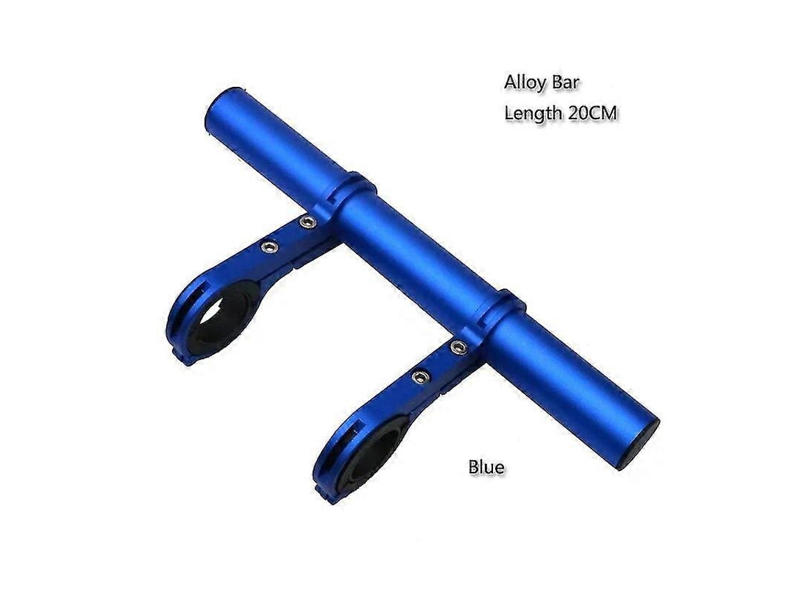 Soportes para manillar de bicicleta fabricados en aleación de aluminio, fibra de carbono y faros delanteros