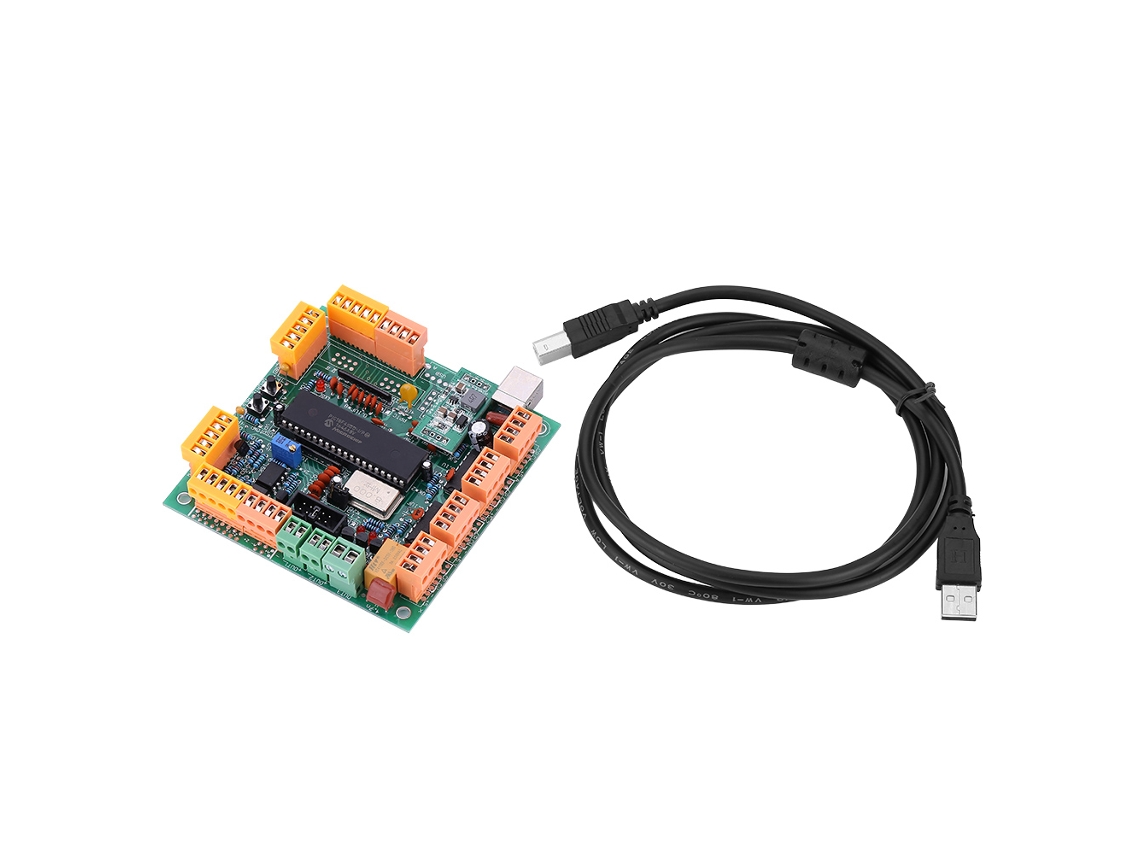 Placa de interfaz controladora CNC USB con cable para motores paso a paso | Sin marca