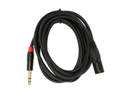 Cable de audio (conecta micrófono y guitarra eléctrica)