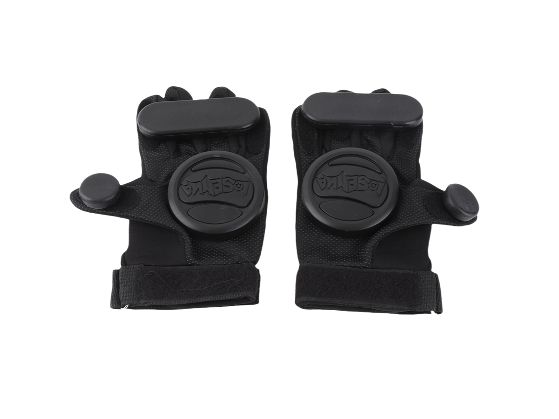Guantes Deslizantes Para Monopatín Y Longboard Con Protección Para Los Nudillos, Fabricados En Fibra De Poliéster Y Plástico.