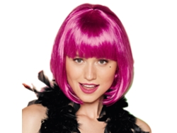 Peluca Corta con Flequillo, Estilo BOBO para Mujer y Niña, Fiesta NEVEANCE
