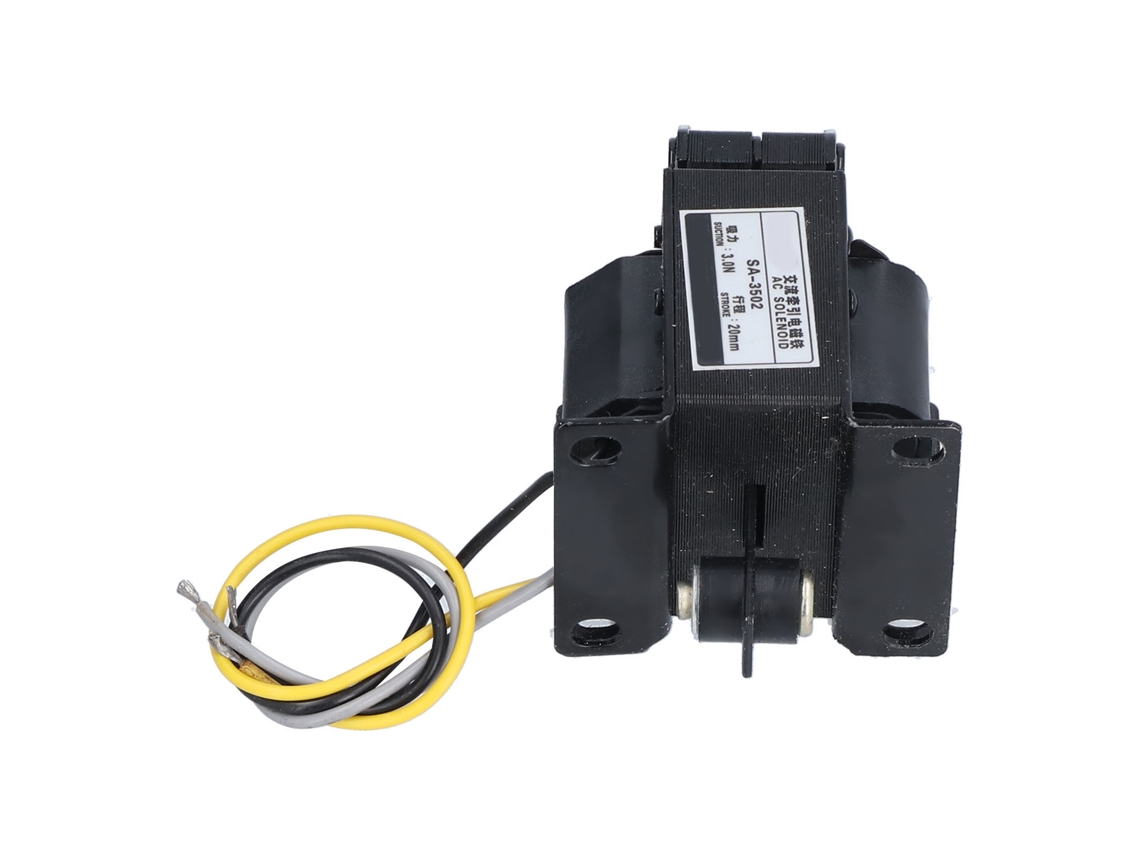 Solenoide Electromagnético De Empuje Y Tracción Ac 220v Impermeable Con Disipación De Calor