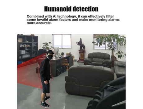 Chronus Altavoz Bluetooth Inteligente HD 1080P Cámara de Vigilancia de Seguridad para el Hogar con Tarjeta de Memoria 32GNegro BISBISOUS