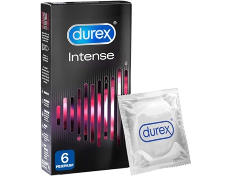 condones Intense Orgasmic 6 piezas DUREX